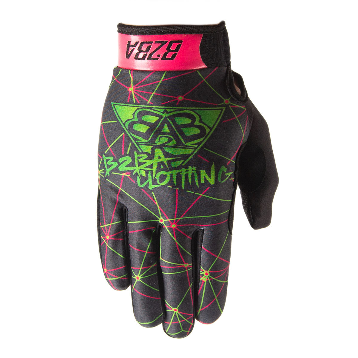 pink bmx gloves