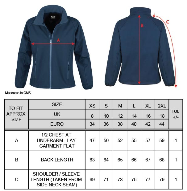 Bayern Chemie Damen 2-Lagen Softshell Jacke