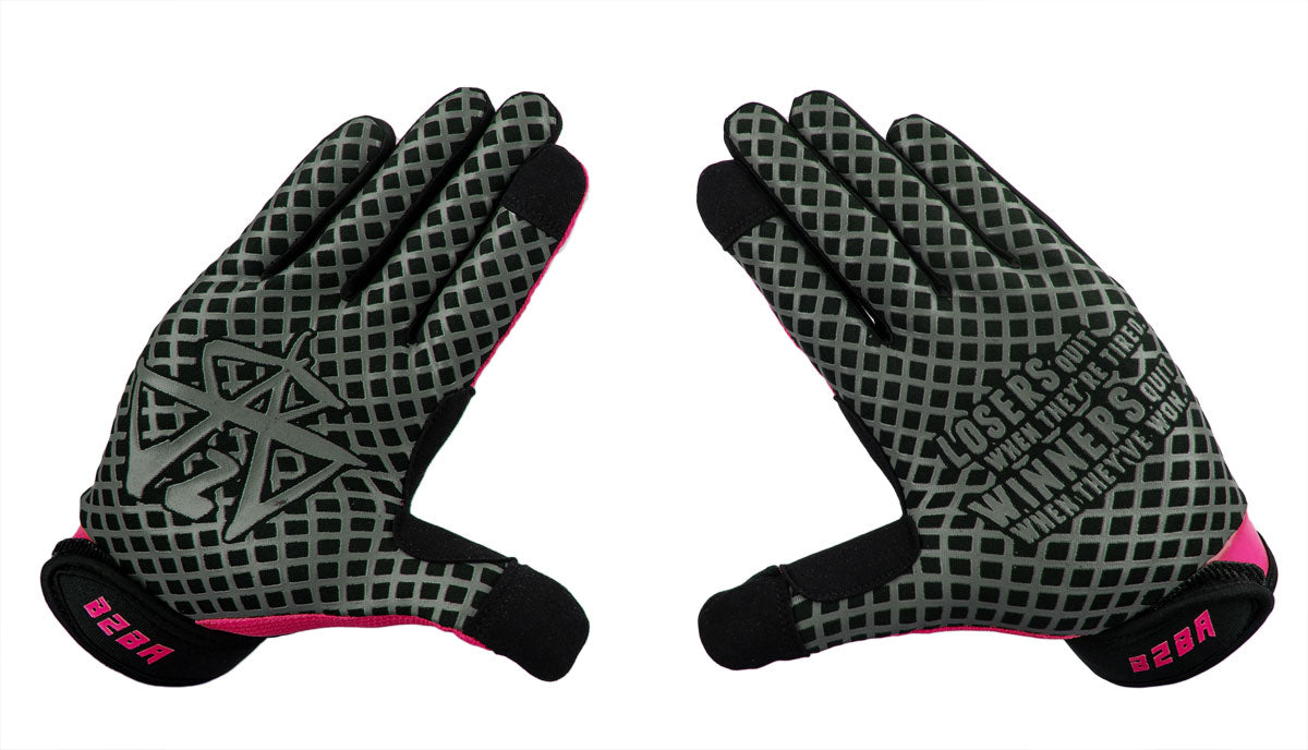 Scratch 'n' Stones Race Glove Neon Pink